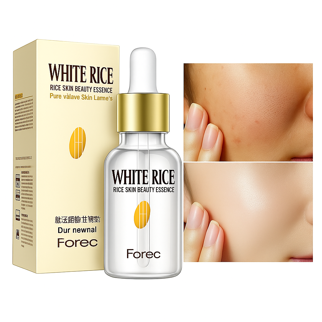 White rice serum