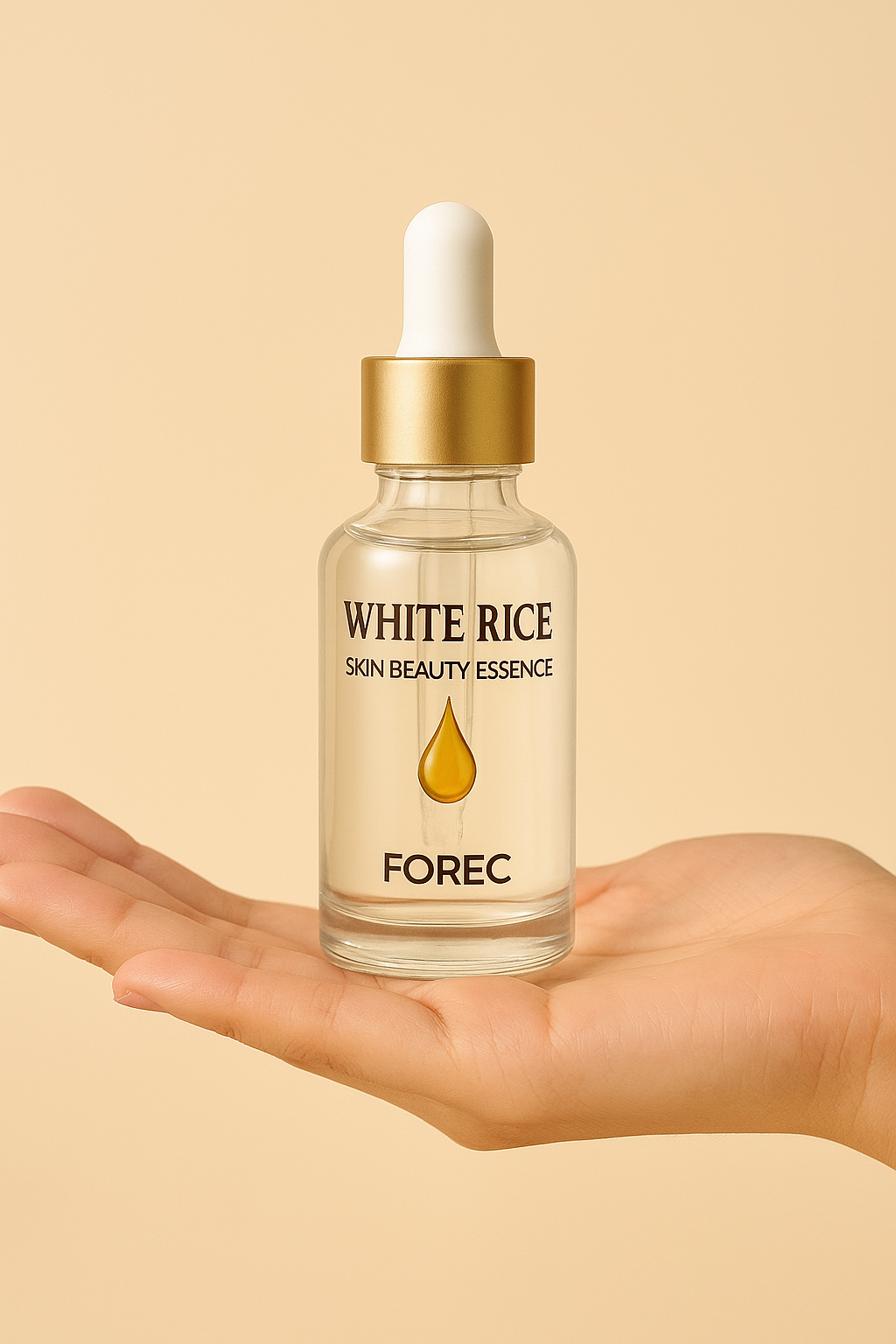 White rice serum