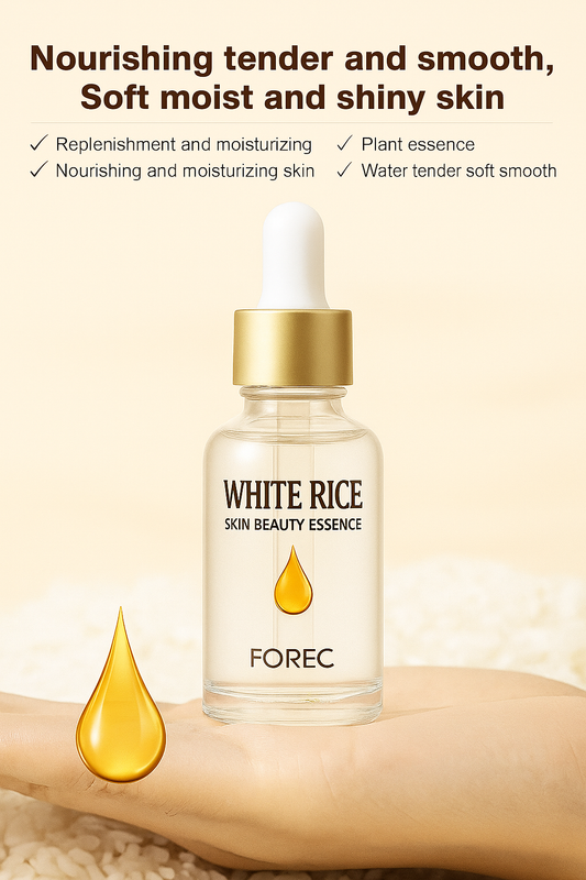 White rice serum